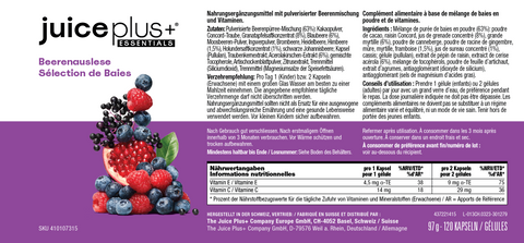 Fruit, Vegetable & Berry Blend Capsules